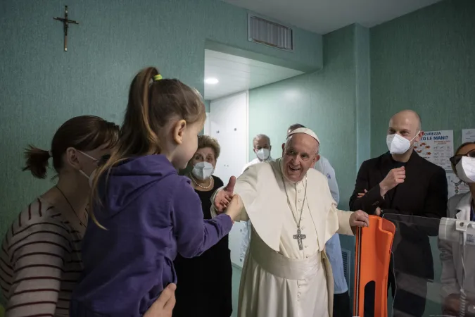 Il Papa al Bambino Gesù |  | Vatican Media 