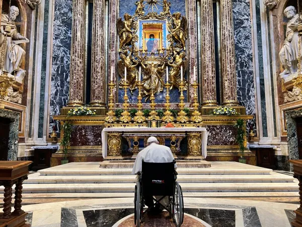 Papa Francesco a S. Maria Maggiore  |  | Vatican Media 