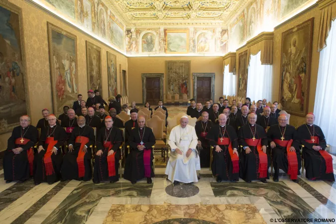 Papa Francesco plenaria nuova evangelizzazione | Udienza alla Plenaria del Pontificio Consiglio per la Promozione della Nuova Evangelizzazione | © L'Osservatore Romano Foto