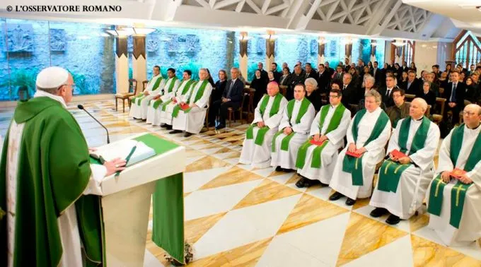 Messa di Santa Marta |  | Osservatore Romano Foto