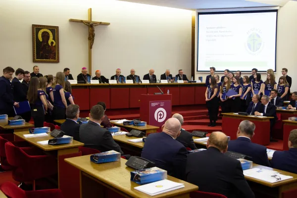 L'incontro della Fondazione Opere per il Nuovo Millennio, che organizza la Giornata Papale, nella sede della Conferenza Episcopale Polacca a Varsavia, 16 gennaio 2019 / Conferenza Episcopale Polacca 