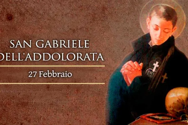 San Gabriele dell'Addolorata / ACI Stampa