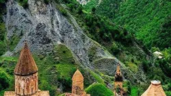 Il monastero di Dadivank, in Artsakh, ora sotto controllo azerbaijano / da X