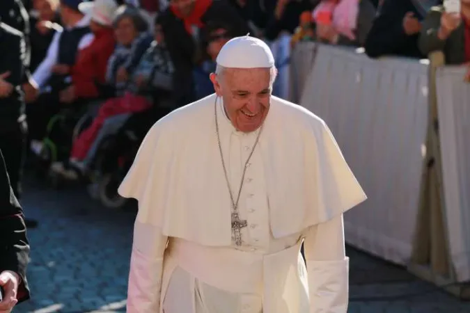 Papa Francesco | Papa Francesco durante una udienza generale | CNA Archive