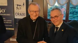 Il cardinale Parolin alla giornata di studi sui 40 anni della revisione del Concordato, 8 febbraio 2024 / X