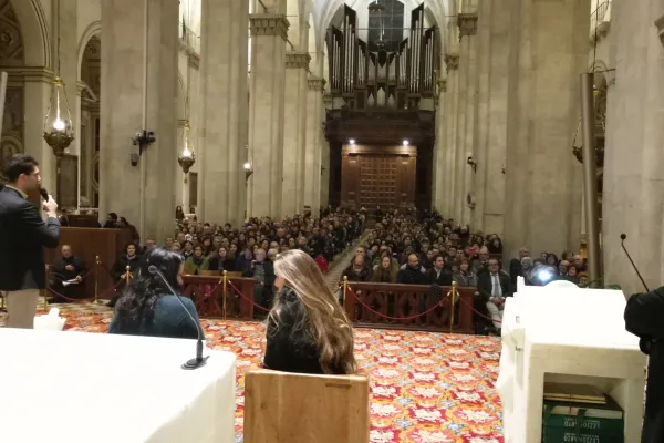 Un momento della conferenza di Gianna Jenssen ad Ascoli Piceno  / Nicola Pestillo 