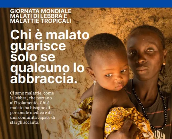 Manifesto della Giornata mondiale dei malati di lebbra