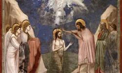 Giotto, Battesimo di Gesù, Cappella degli Scrovegni, Padova / Credit pd