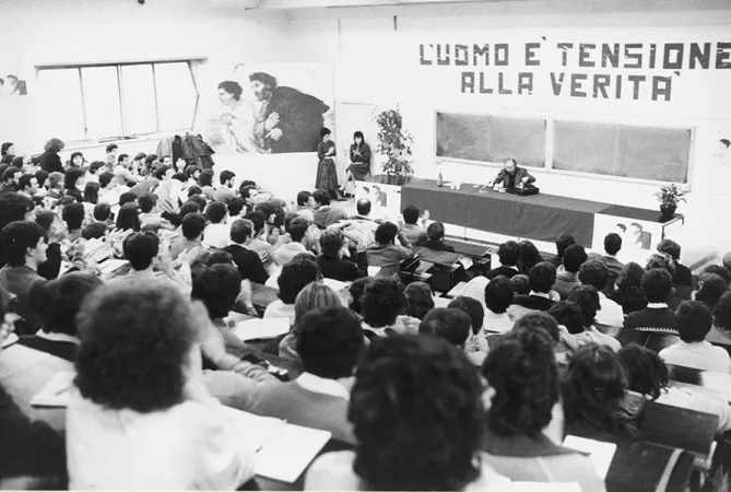 Luigi Giussani in aula  |  | clonline.org