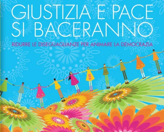 Giustizia e pace si baceranno | Il logo dell'incontro | Acli