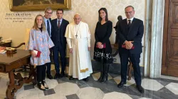 Papa Francesco incontra i membri della Casablanca Declaration, 4 aprile 2024 / Casablanca Declaration