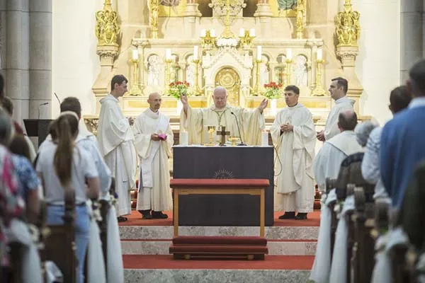 I gesuiti di Ungheria durante la celebrazione del Giubileo della loro provincia nel 2019 / Jesuits.eu