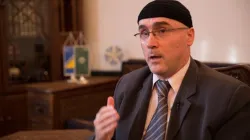 Ifet Mustafic, ufficio del  Raisu-l-Ulama, Comunità Islamica di Sarajevo, 4 giugno 2015 / Andreas Dueren / ACI Group