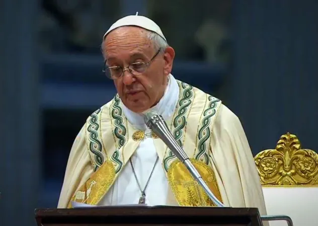 Papa Francesco celebra i Vespri a San Paolo  |  | ACI Group