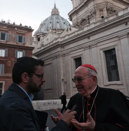 Il Cardinale Vicario, Agostino Vallini |  | Angela Ambrogetti - Aci Stampa