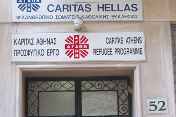 Una sede della Caritas greca / Caritas Hellas