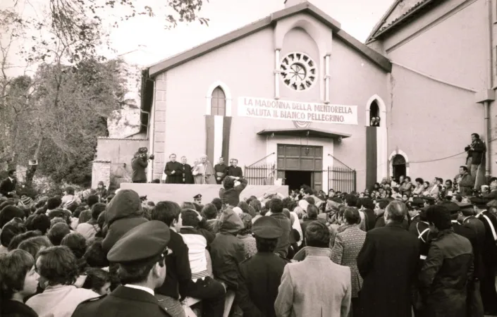 Giovanni Paolo II alla Mentorella il 29 ottobre del 1978 |  | santuariodellamentorella.jimdo.com