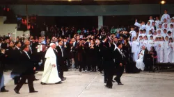 Papa Francesco in Paraguay, Cerimonia di benvenuto, Asunciòn, 11 luglio 2015 / Alan Holdren / CNA