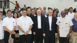 Il Cardinale Farrell durante uno degli incontri a Panama / Arcidiocesi di Panama