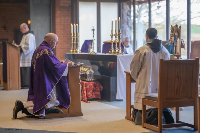 Walsingham | Un momento della ri-dedicazione dell'Inghilterra come dote di Maria, Walsingham, 29 marzo 2020 | EWTN Ireland