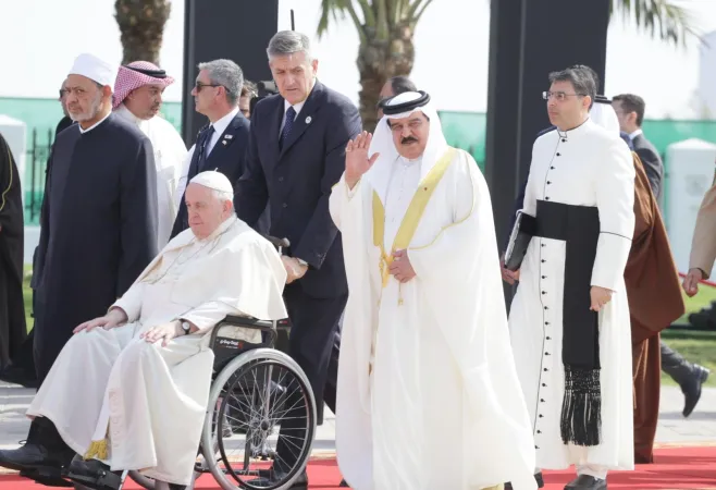 Papa Francesco alla chiusura del Bahrein Forum For Dialogue |  | Alexey Gotovsky - ACI Group