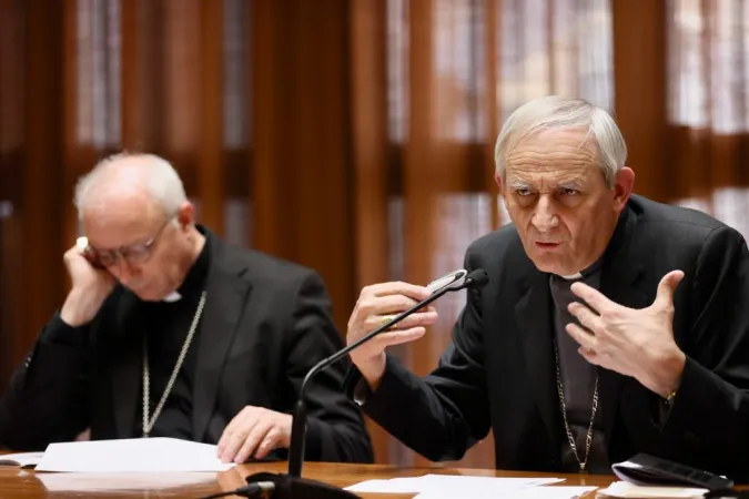 La conferenza stampa del Cardinale Zuppi - Daniel Ibanez CNA |  | La conferenza stampa del Cardinale Zuppi - Daniel Ibanez CNA