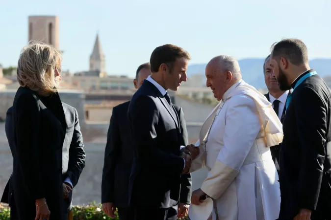 Papa Francesco al Palais du Pharo - Daniel Ibanez CNA |  | Papa Francesco al Palais du Pharo - Daniel Ibanez CNA