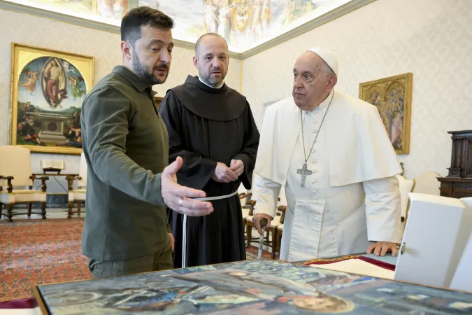 Il Papa e Zelensky |  | Vatican Media