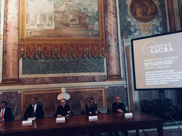 Conferenza stampa di presentazione la Notte Sacra |  | VG / ACI Stampa