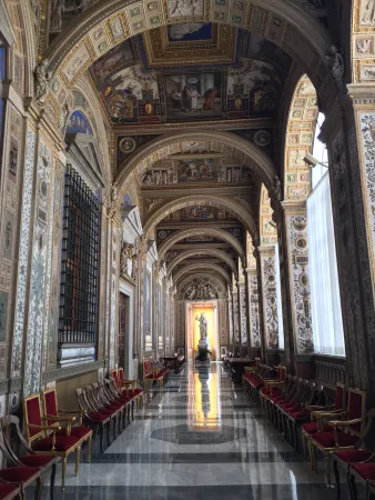 Una sala del Palazzo Apostolico |  | VG; ACI STAMPA