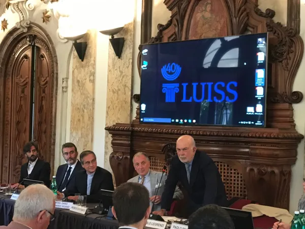 Un momento della presentazione alla LUISS |  | AA