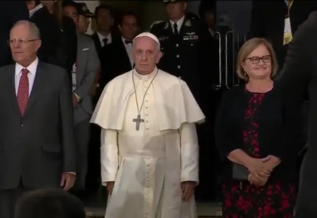 La partenza del Papa dall'aeroporto di Lima |  | Vatican Media