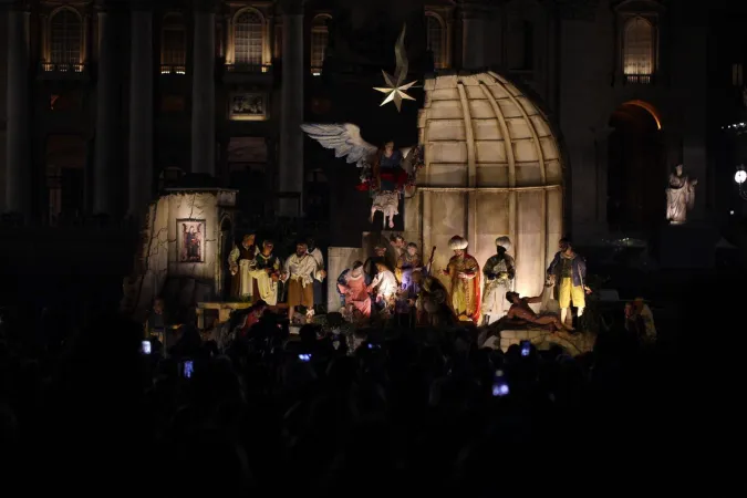 Inaugurato il presepe in Piazza San Pietro |  | Daniel Ibanez, ACI Group