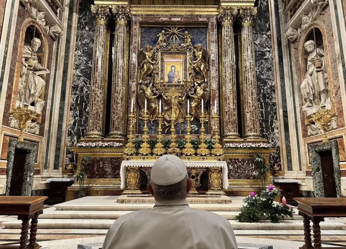 Il Papa a Santa Maria Maggiore