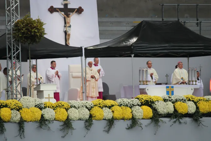 La Messa di Papa Francesco a Malmoe |  | Angela Ambrogetti ACI Stampa