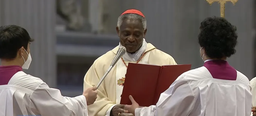 Il cardinale Turkson celebra la Messa |  | Vatican Media / ACI group