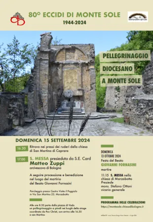 Il programma del pellegrinaggio |  | Arcidiocesi di Bologna