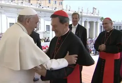 Il Papa ed il Card. Salazar Gomez |  | CTV