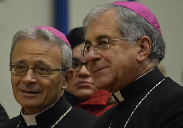 Il Vescovo di Carpi, Mons. Cavina, e l'Arcivescovo di Spoleto-Norcia, Mons. Boccardo |  | Arcidiocesi di Spoleto-Norcia