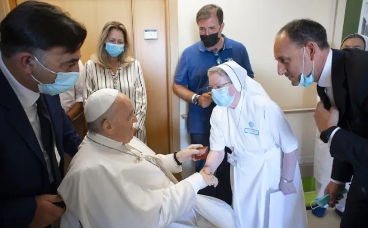 Papa Francesco al Policlinico Gemelli |  | Vatican Media 