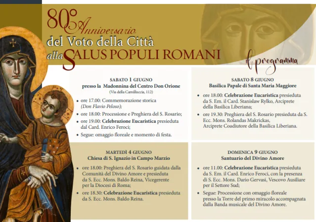 La locandina dell'evento |  | Diocesi di Roma