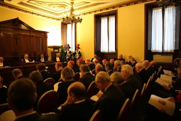 Inaugurazione anno giudiziario vaticano, 31 gennaio 2015 / Bohumil Petrik / Catholic News Agency