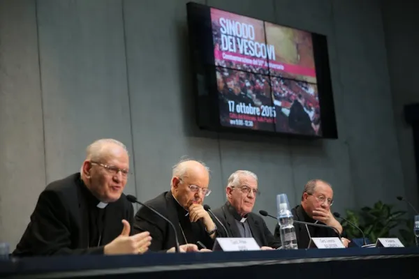 La conferenza stampa di presentazione dell' Istrumentun laboris del Sinodo / Daniel Ibañez/CNA