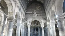 Un interno della chiesa di al Tahira di Qaraqosh / ACN