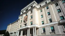 Una immagine dell'ingresso della Casa Sollievo della Sofferenza / Casa Sollievo della Sofferenza 