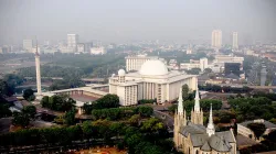 La moschea Istiqlal e la cattedrale cattolica di Jakarta, Indonesia / Radio Veritas  Asia