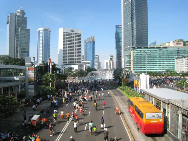 Giacarta, capitale dell'Indonesia | Il centro di Giacarta | Wikimedia Commons