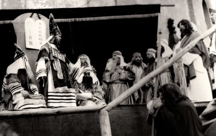 Alcune immagini della fine degli anni '60 per il Venerdì Santo a Kalwaria |  | Foto Archivio Curia di Cracovia. 