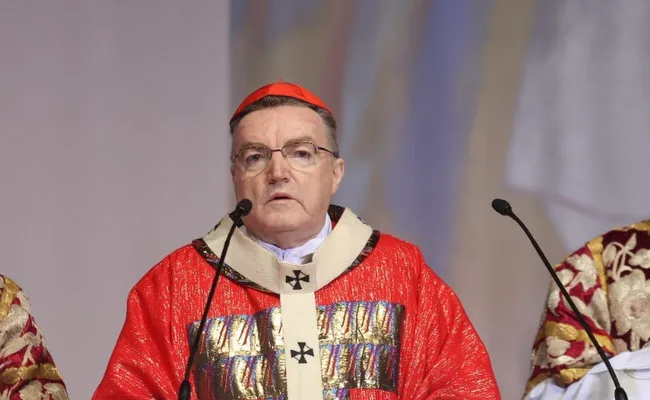 Cardinale Bozanic | Il cardinale Bozanic durante la Messa in memoria del Cardinale Stepinac, Zagabria, 10 febbraio 2021 | Arcidiocesi di Zagabria