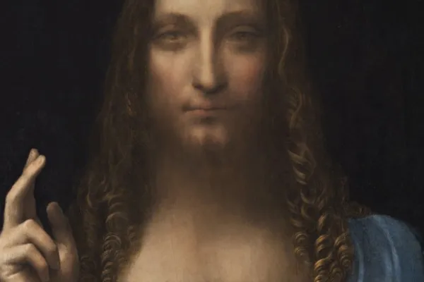 "Salvator Mundi", Leonardo da Vinci / Credit pd